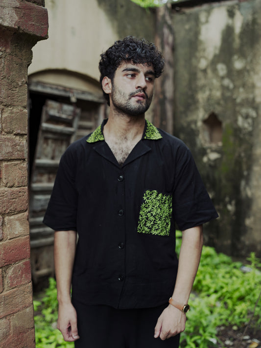 Black Button Down Shirt - Walaiti Official