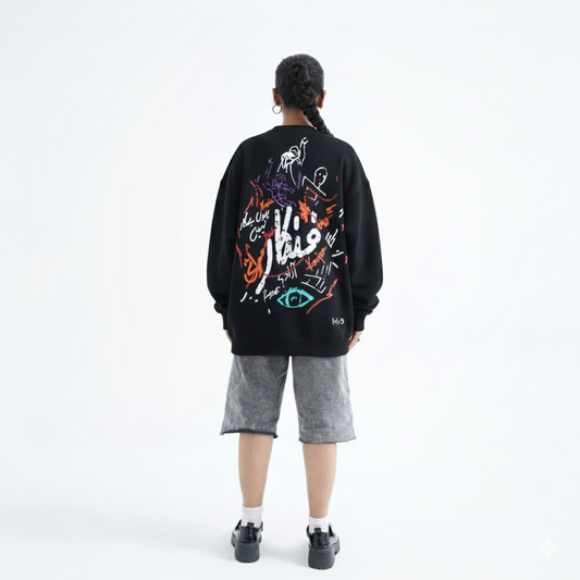 FANKAAR Oversized Sweatshirt (Misjudged Artist)