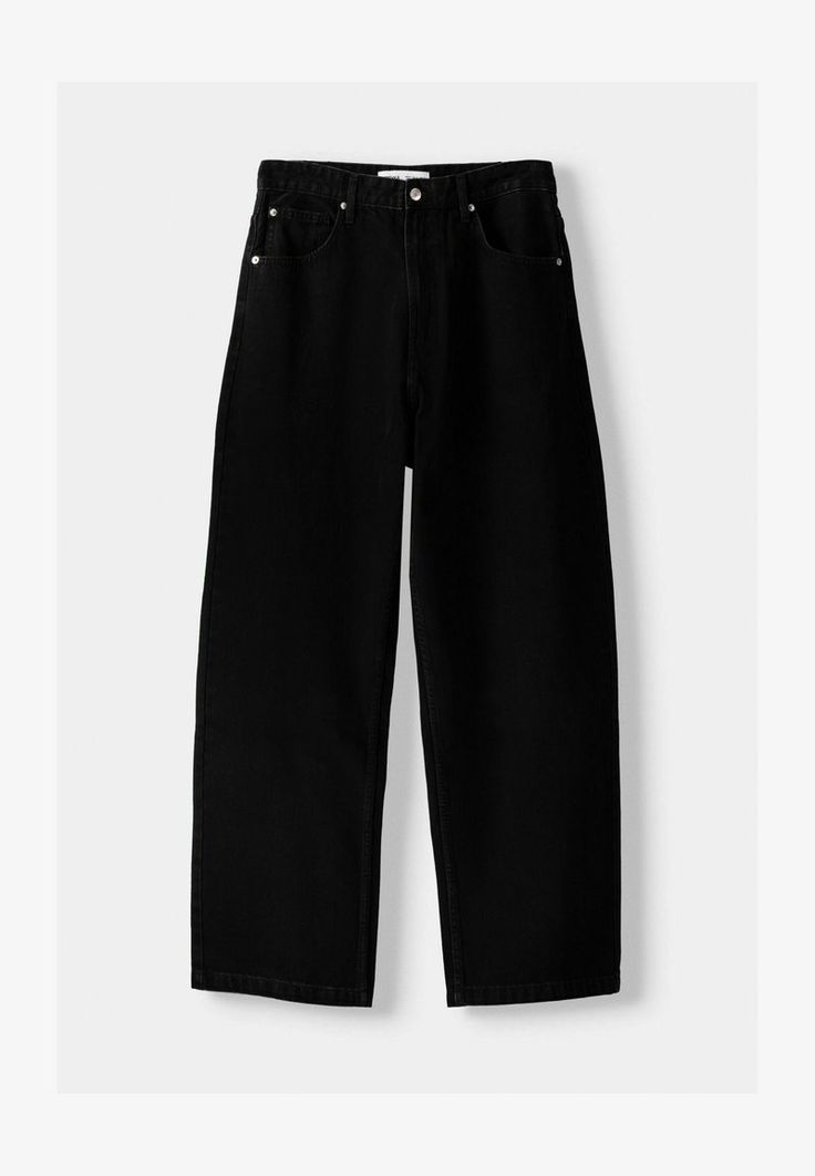 Denim Baggy Black Pants - Walaiti Official
