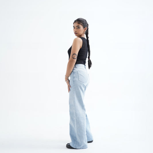 Denim Baggy Blue Pants - Walaiti Official